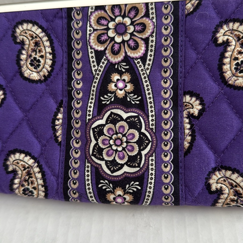 Vera Bradley 
Double Kiss-lock Clutch 
Simply Violet - Picture 6 of 7